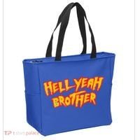 Hell Yeah Brother Funny 80S Wrestling Vegas Pool Tote Bag thumb 2