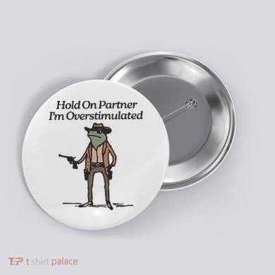 Hell Yeah Brother! Funny Design Button