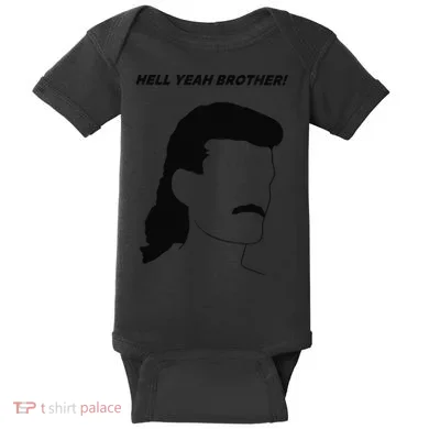 Hell Yeah Brother! Funny Baby Bodysuit