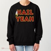 Hail Yeah Burgundy Gold Foot Ball Women's Sweatshirt thumb 0
