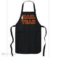 Hail Yeah Burgundy Gold Foot Ball Apron thumb 0