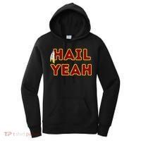 Hail Yeah Burgundy Gold Foot Ball Women's Hoodie thumb 0