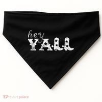Hey YAll Cowboy Boots USA-Made Doggie Bandana thumb 0