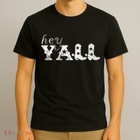 Hey YAll Cowboy Boots T-Shirt thumb 3