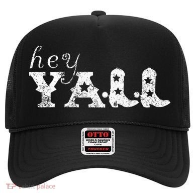 Hey YAll Cowboy Boots Hat