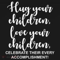 Hug Your Children Love Your Children Quote Polo thumb 3