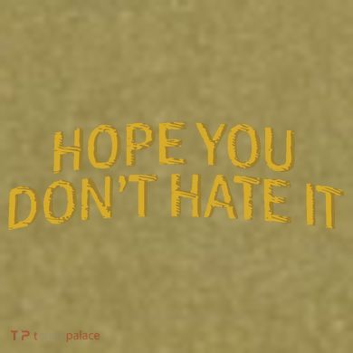 Hope You Don’t Hate It Embroidery Hat Cap Garment-Dyed Women's Muscle Tee