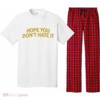 Hope You Don’t Hate It Embroidery Hat Cap Pajama Set thumb 0