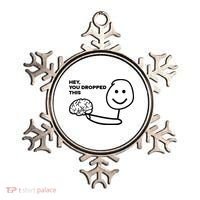 Hey You Dropped This Brain Funny Sarcastic Ornament thumb 0