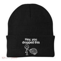 Hey You Dropped This Funny Brain Beanie thumb 0