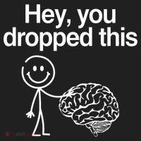 Hey You Dropped This Funny Brain Hat thumb 2