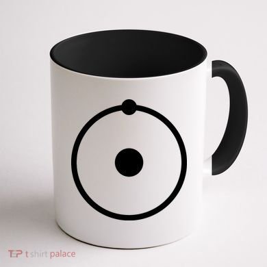 Hydrogen Atom Coffee Mug back