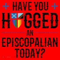Have You Hugged An Episcopalian Today? Church Santa Hat thumb 1