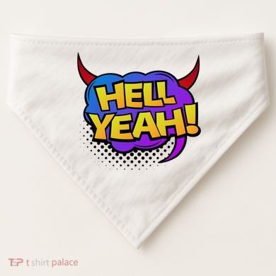 Hell Yeah USA-Made Doggie Bandana