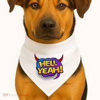 Hell Yeah USA-Made Doggie Bandana thumb 1