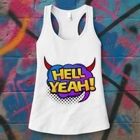 Hell Yeah Women's Tank Top thumb 3