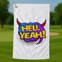 Hell Yeah Golf Towel thumb 1