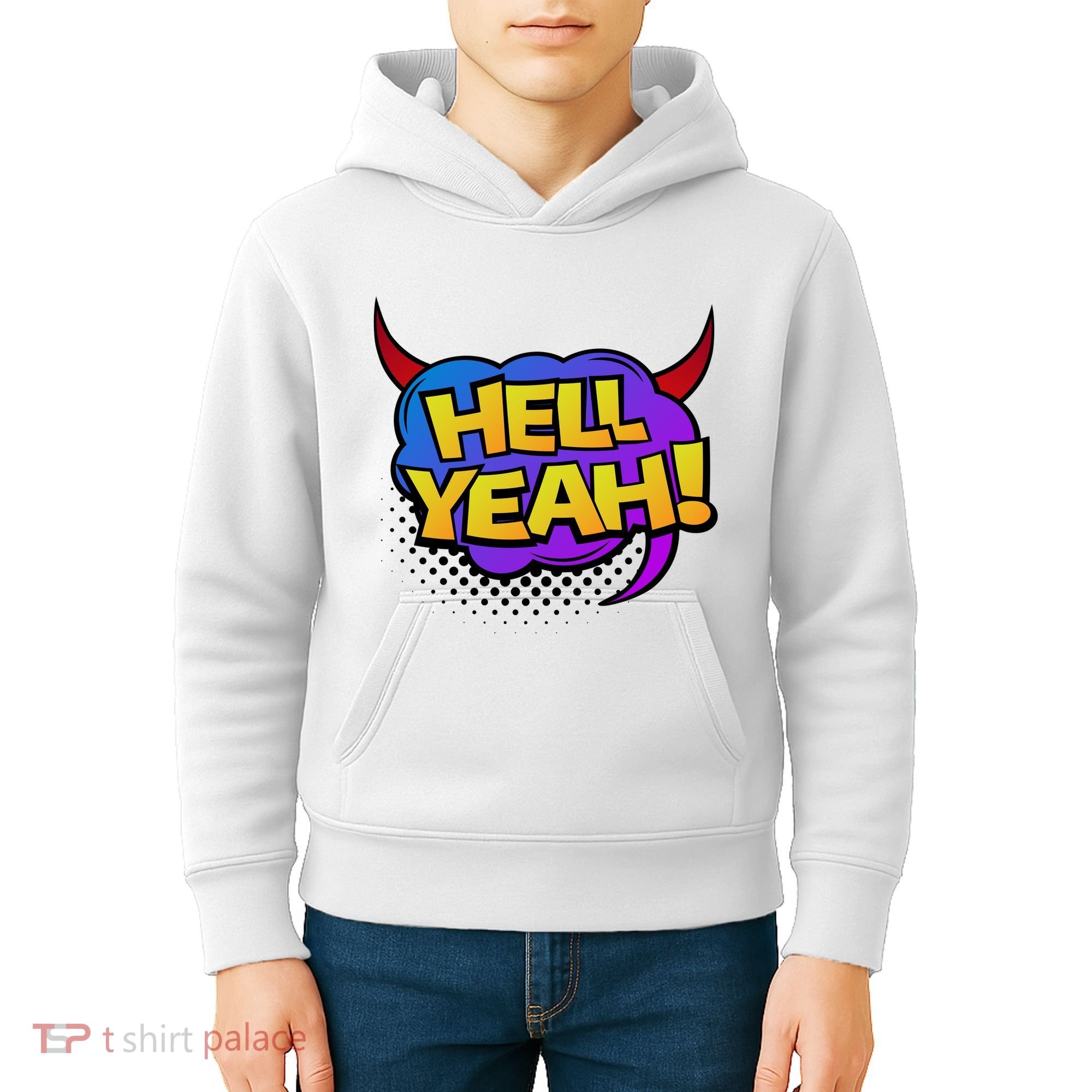 Hell Yeah Kids Hoodie