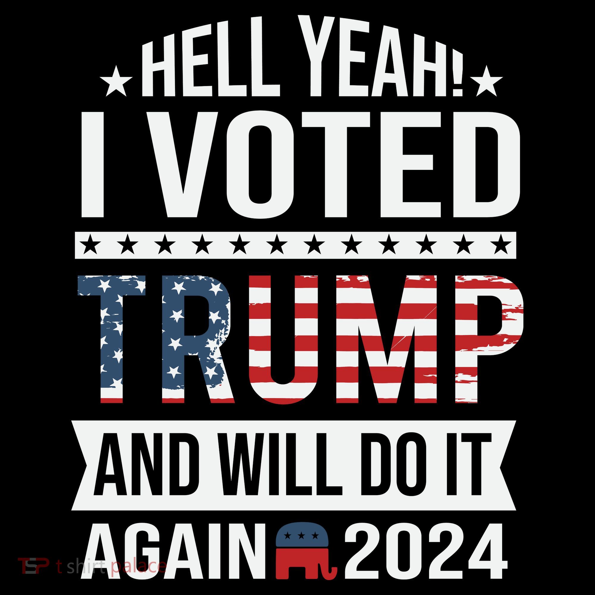 Hell Yeah! I Voted Trump Backpack