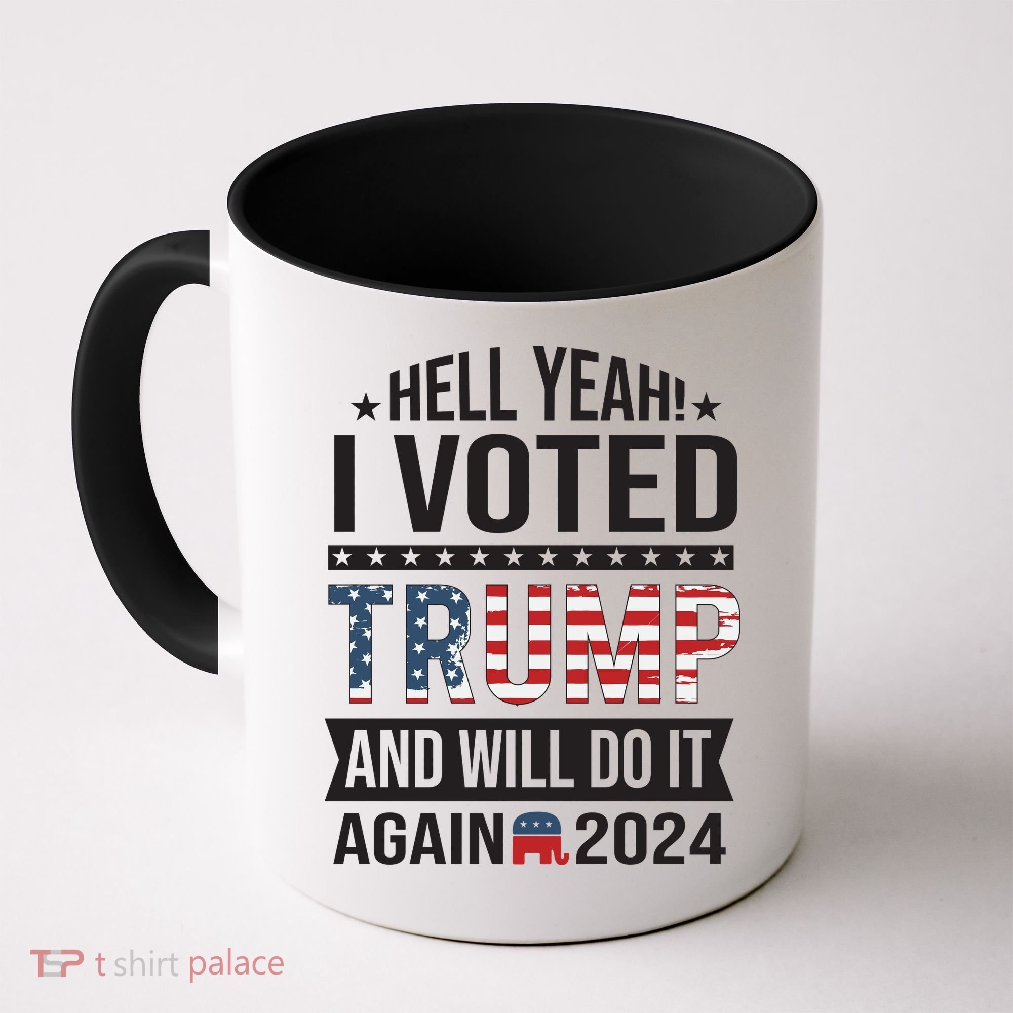 Hell Yeah! I Voted Trump Coffee Mug