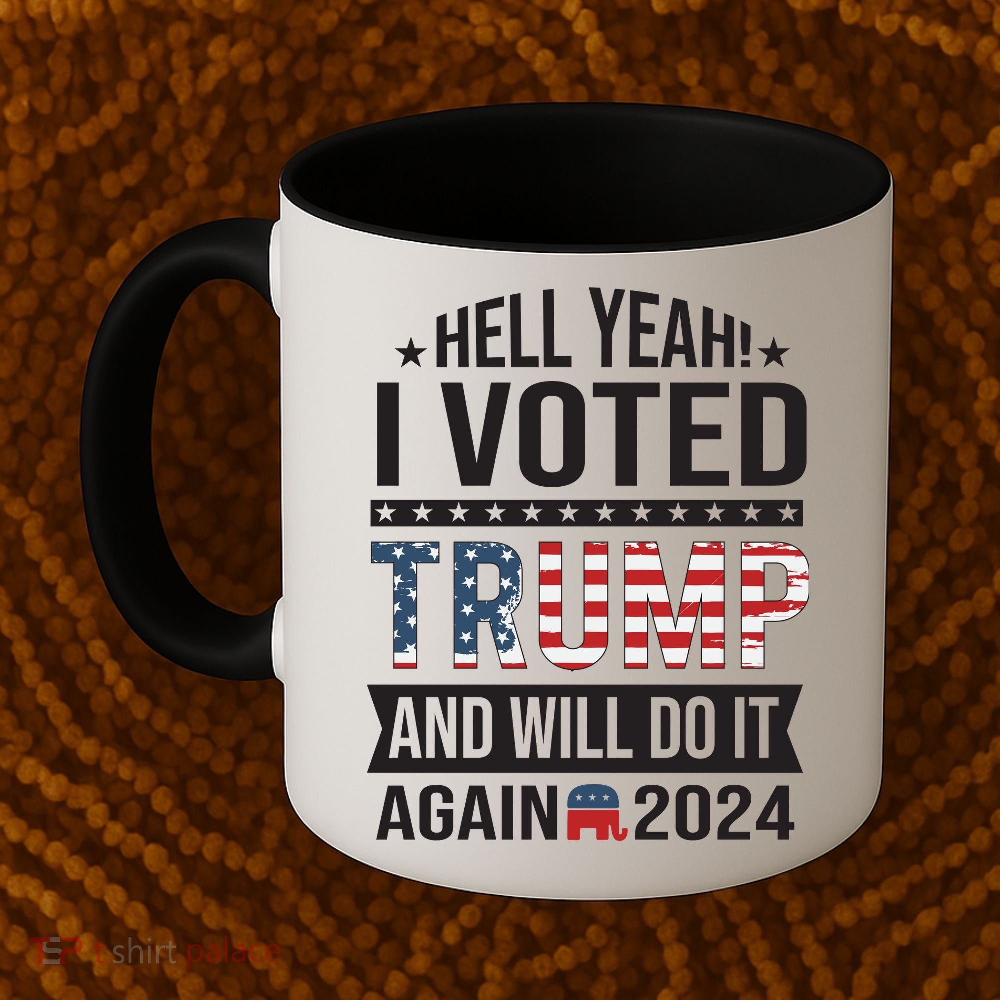 Hell Yeah! I Voted Trump Coffee Mug