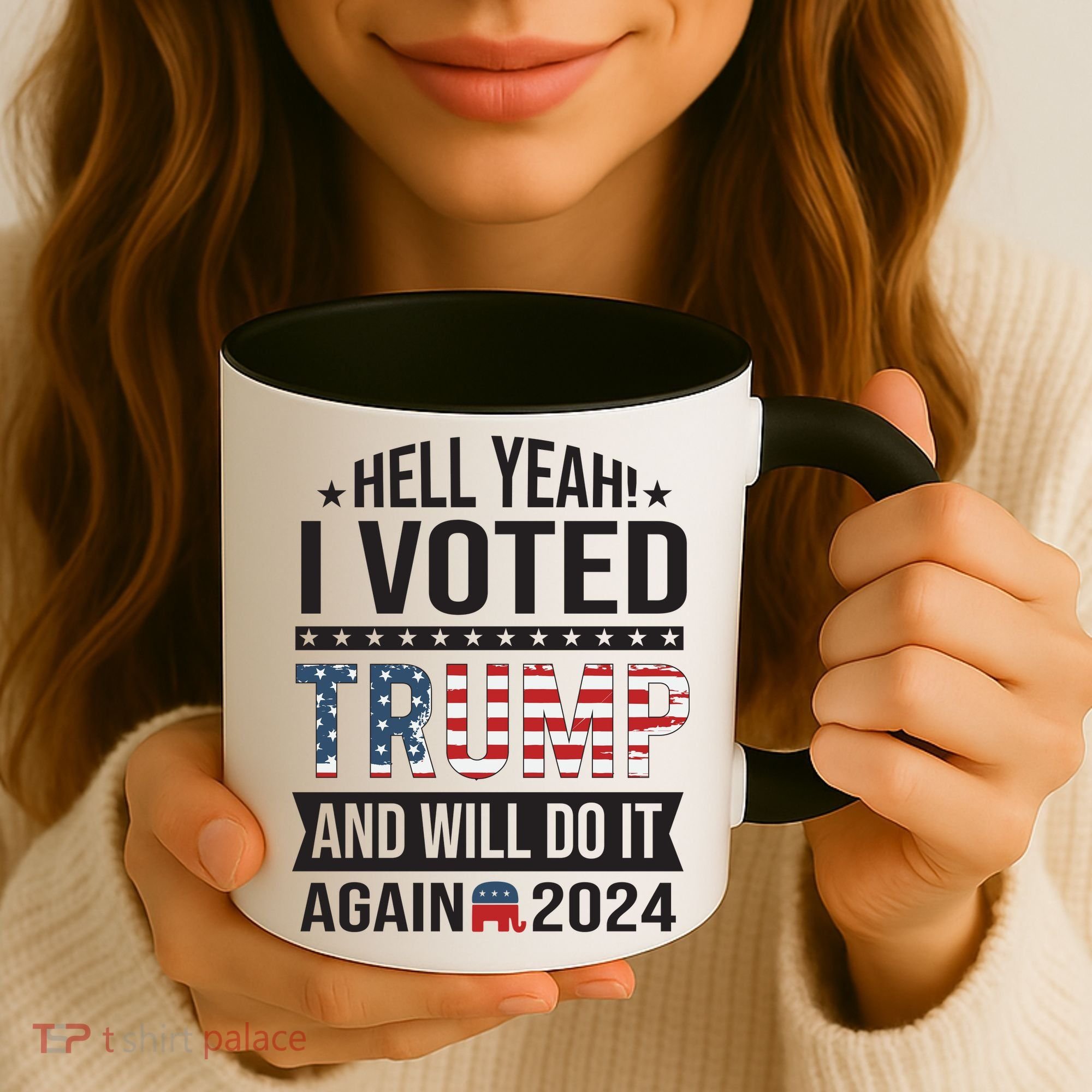 Hell Yeah! I Voted Trump Coffee Mug