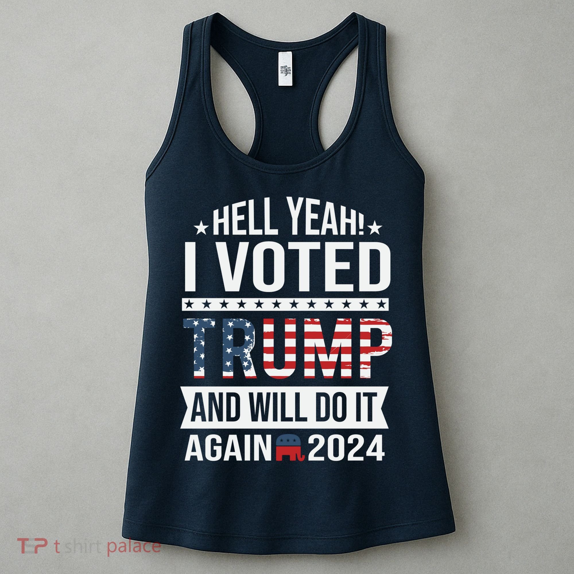 Hell Yeah! I Voted Trump Women's Tank Top
