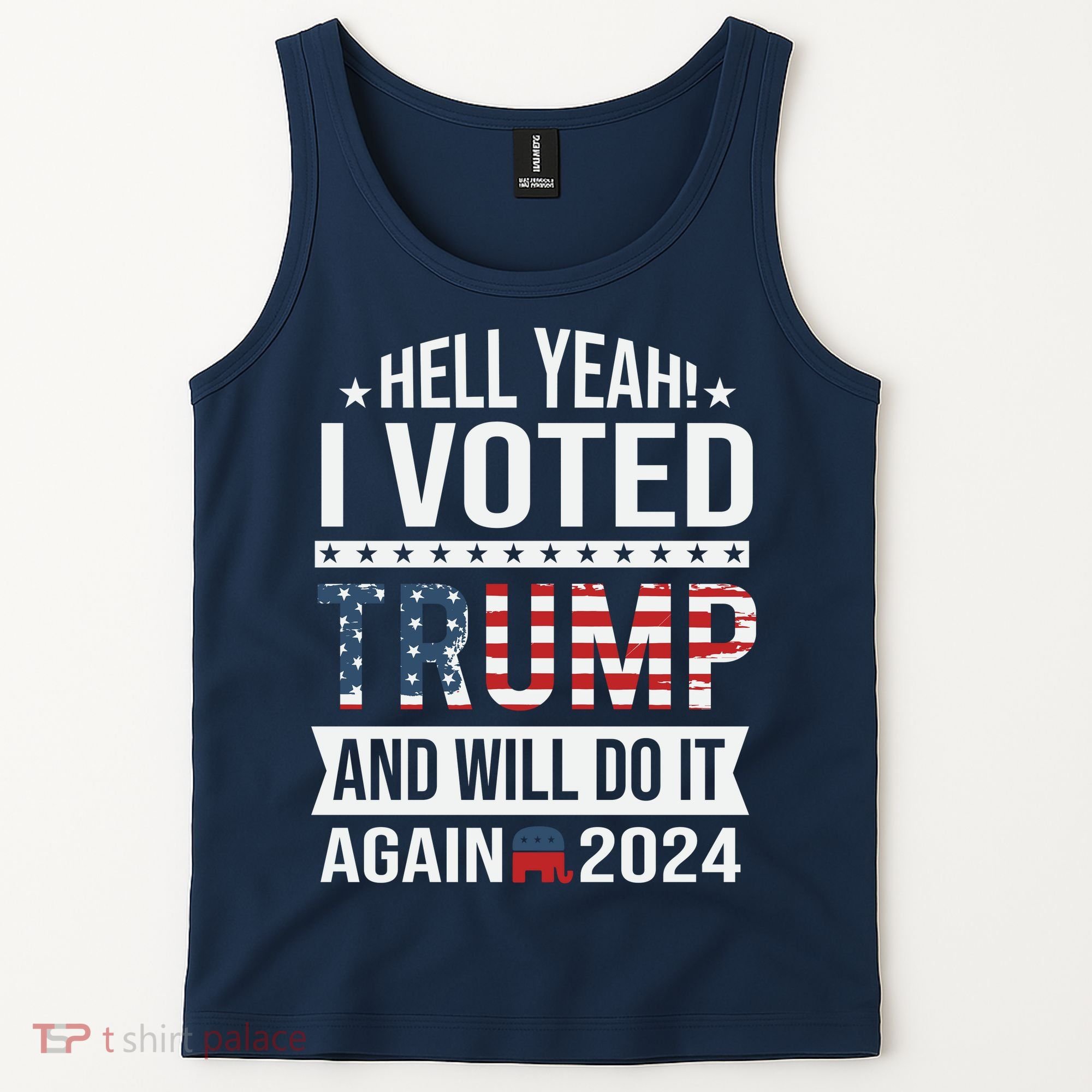 Hell Yeah! I Voted Trump Tank Top