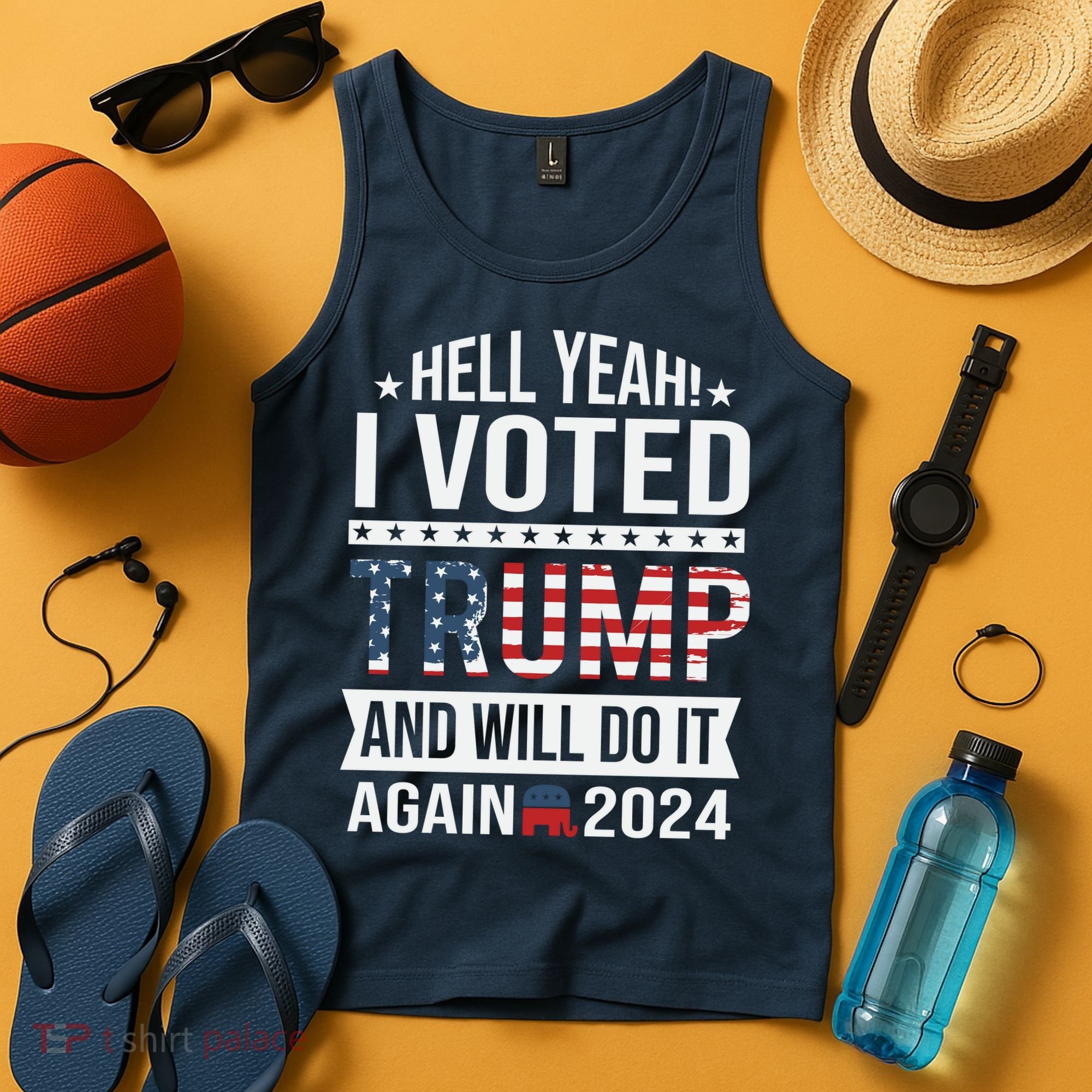 Hell Yeah! I Voted Trump Tank Top