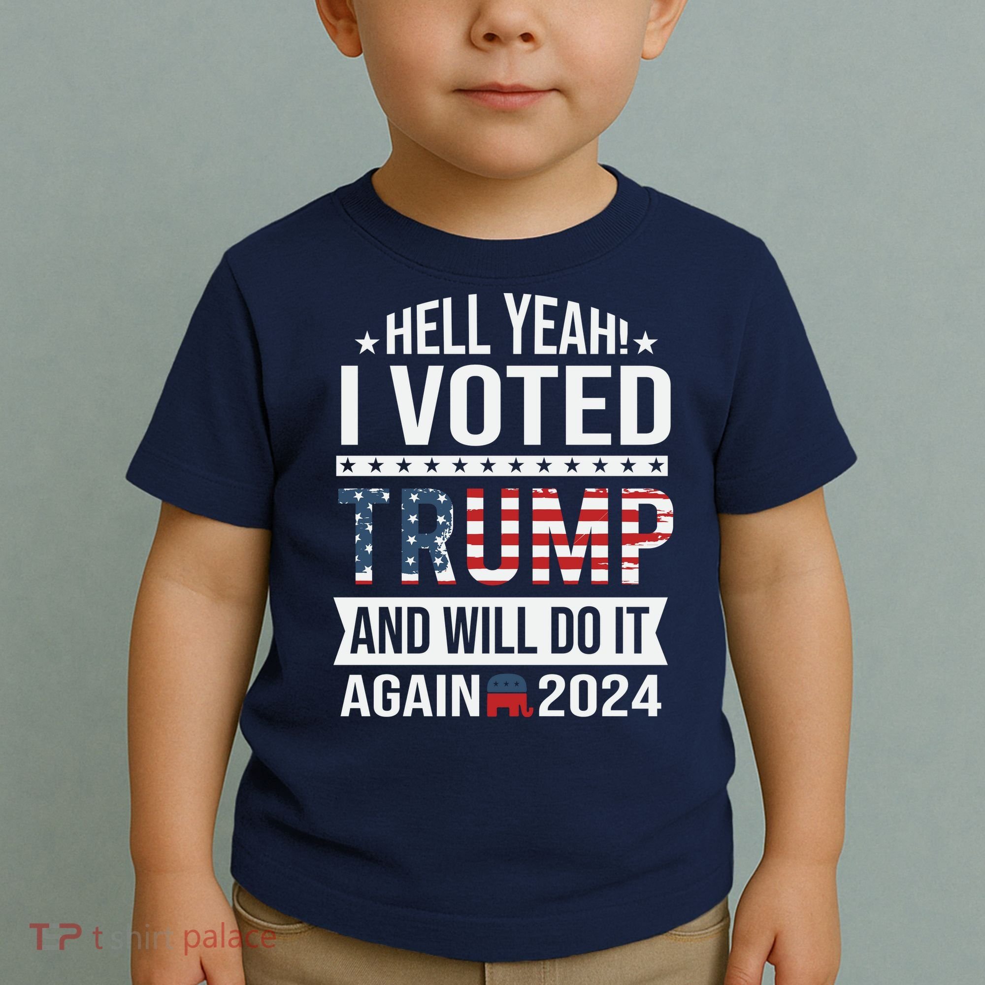 Hell Yeah! I Voted Trump Toddler T-Shirt