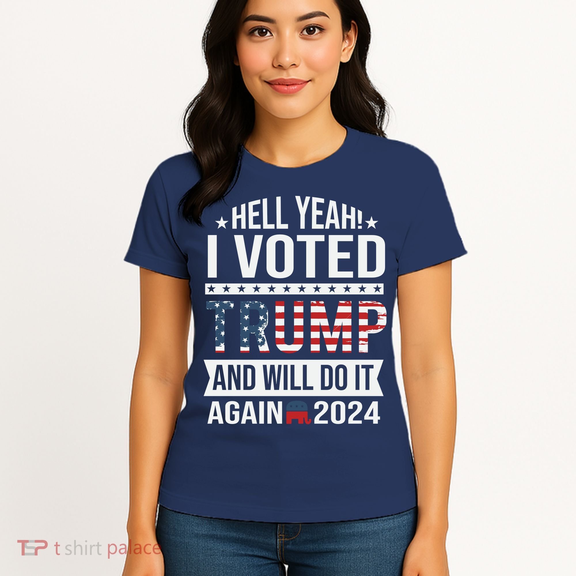 Hell Yeah! I Voted Trump Women's T-Shirt