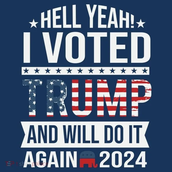 Hell Yeah! I Voted Trump Women's T-Shirt