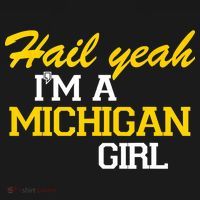 Hail Yeah I'm A Michigan Girl Tote Bag thumb 4