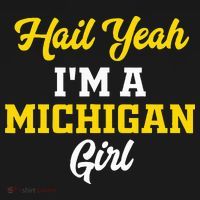 Hail Yeah I'm a Michigan Women's Long Sleeve Shirt thumb 2