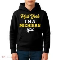 Hail Yeah I'm a Michigan Kids Hoodie thumb 4