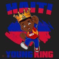 Haiti Young King 1804 Haiti Haitian Independence Women's Sweatshirt thumb 2