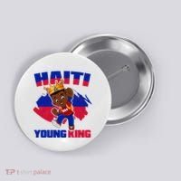 Haiti Young King 1804 Haiti Haitian Independence Button thumb 0