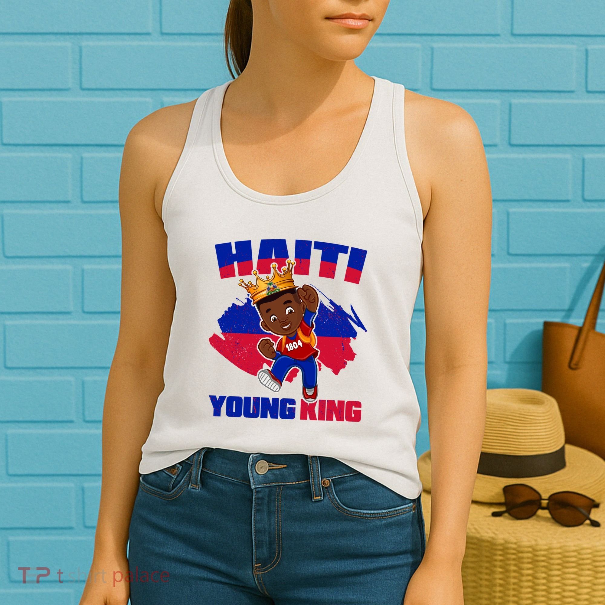Haiti Young King 1804 Haiti Haitian Independence Women's Tank Top