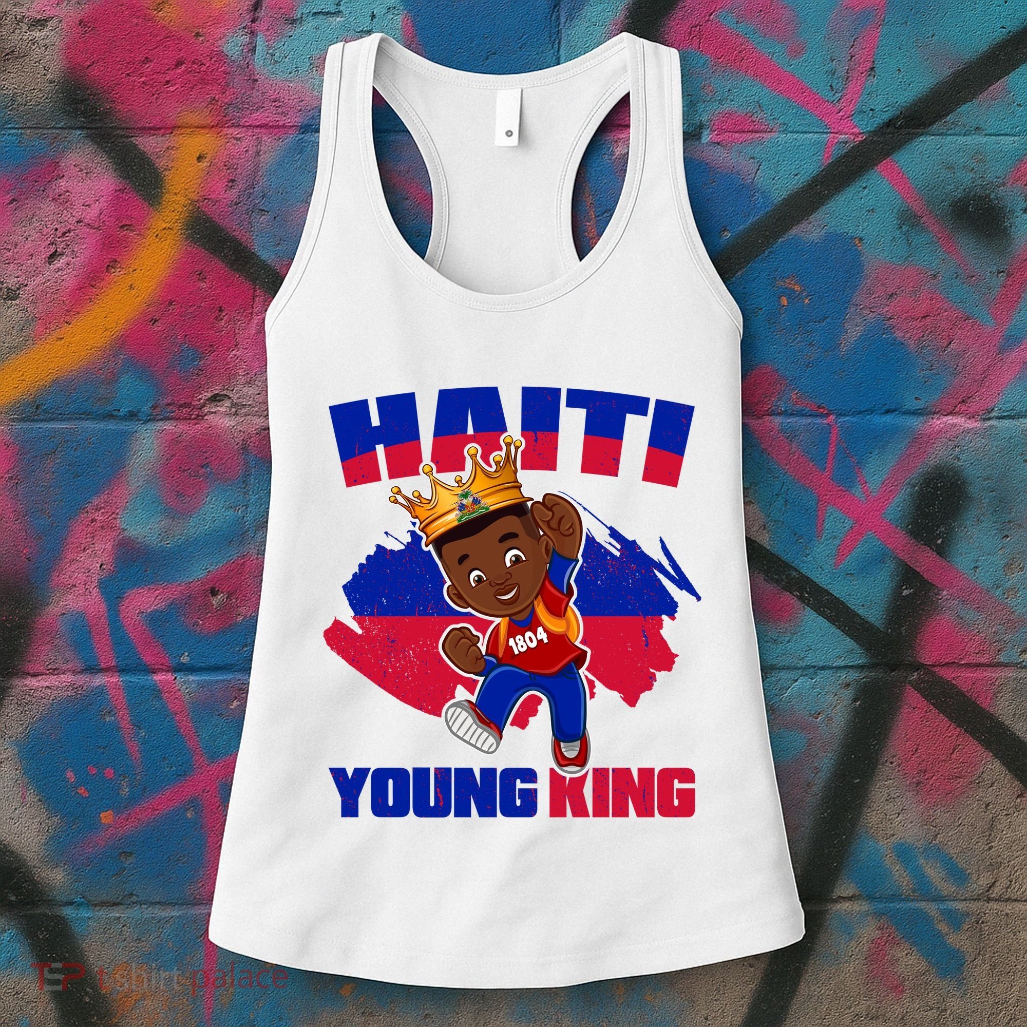 Haiti Young King 1804 Haiti Haitian Independence Women's Tank Top