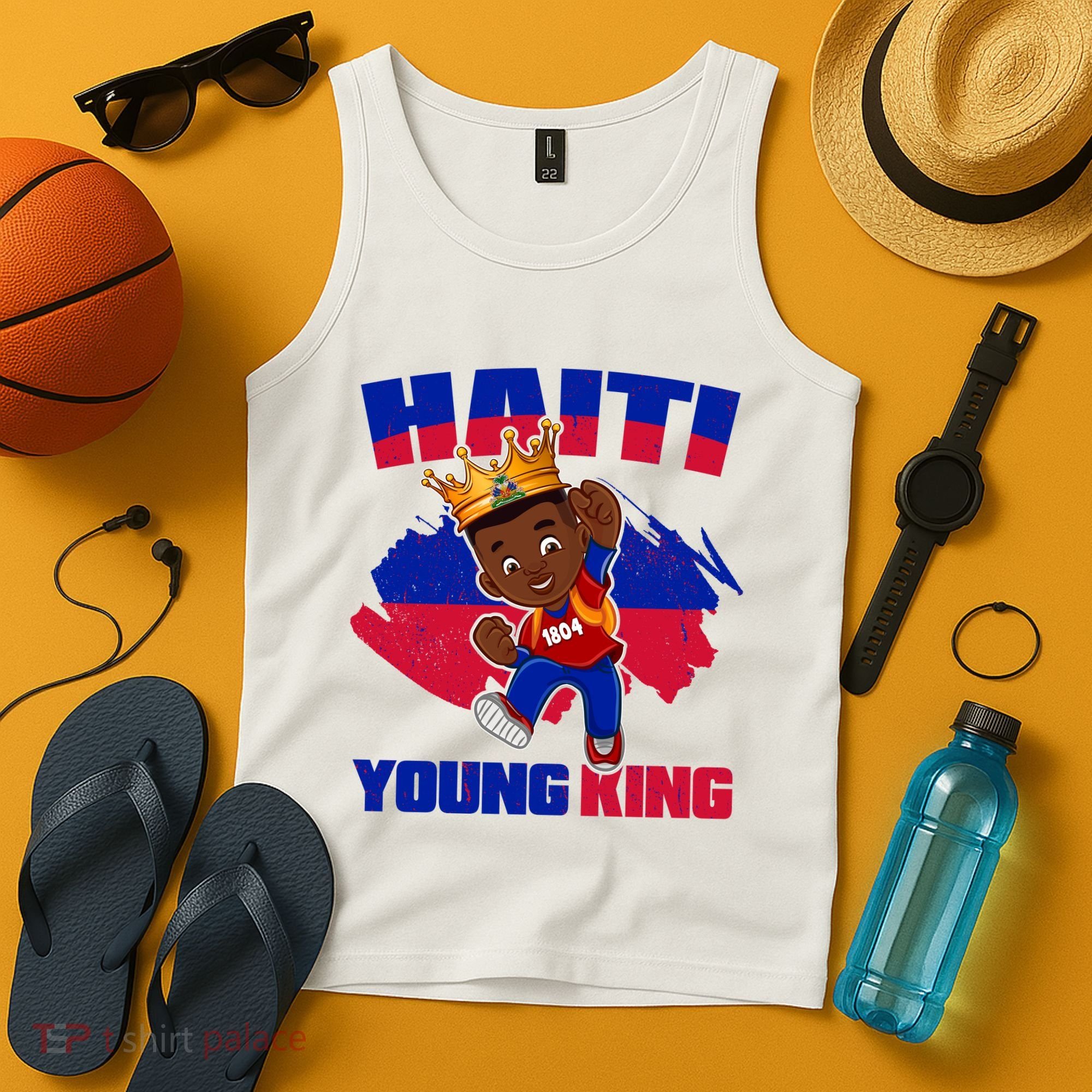 Haiti Young King 1804 Haiti Haitian Independence Tank Top