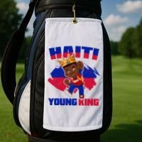 Haiti Young King 1804 Haiti Haitian Independence Golf Towel thumb 2