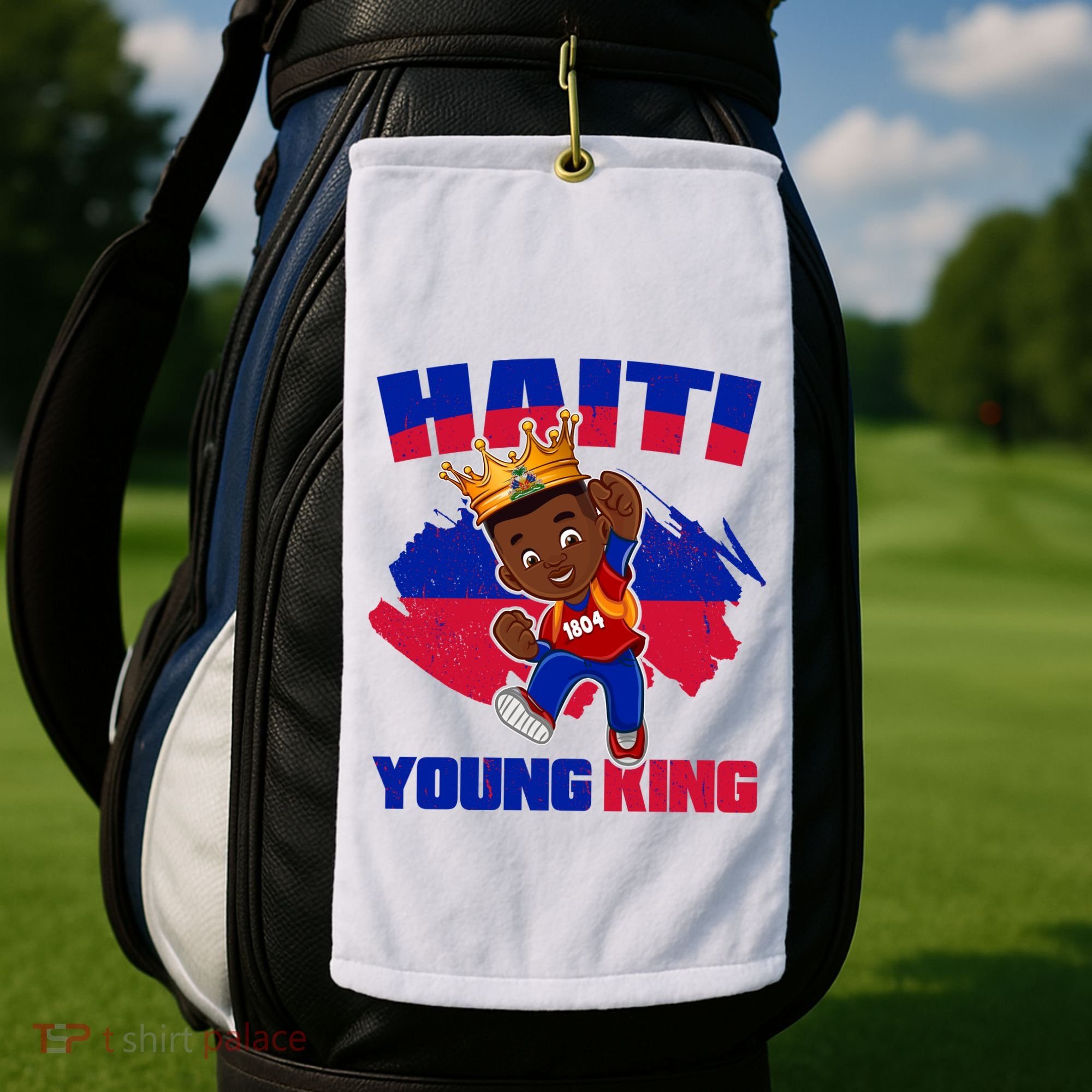 Haiti Young King 1804 Haiti Haitian Independence Golf Towel
