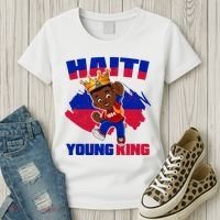 Haiti Young King 1804 Haiti Haitian Independence Women's T-Shirt thumb 3