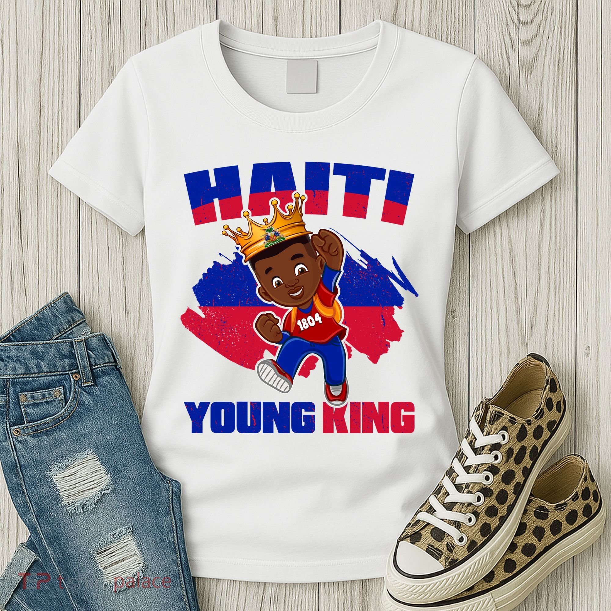 Haiti Young King 1804 Haiti Haitian Independence Women's T-Shirt