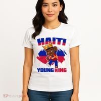Haiti Young King 1804 Haiti Haitian Independence Women's T-Shirt thumb 4