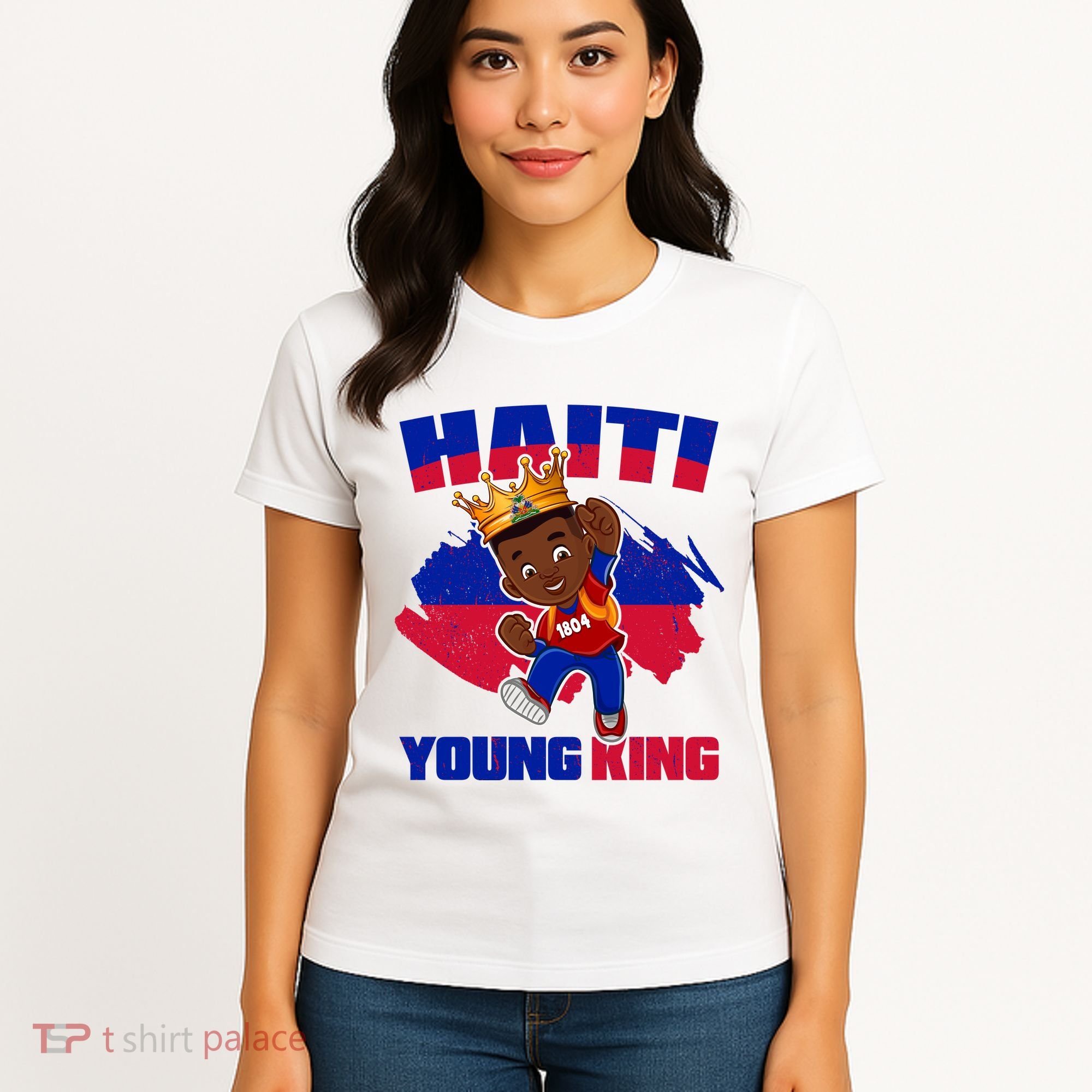Haiti Young King 1804 Haiti Haitian Independence Women's T-Shirt