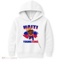 Haiti Young King 1804 Haiti Haitian Independence Kids Hoodie thumb 0