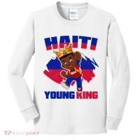Haiti Young King 1804 Haiti Haitian Independence Kids Long Sleeve Shirt thumb 0