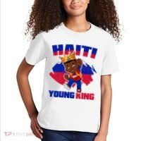 Haiti Young King 1804 Haiti Haitian Independence Kids T-Shirt thumb 2