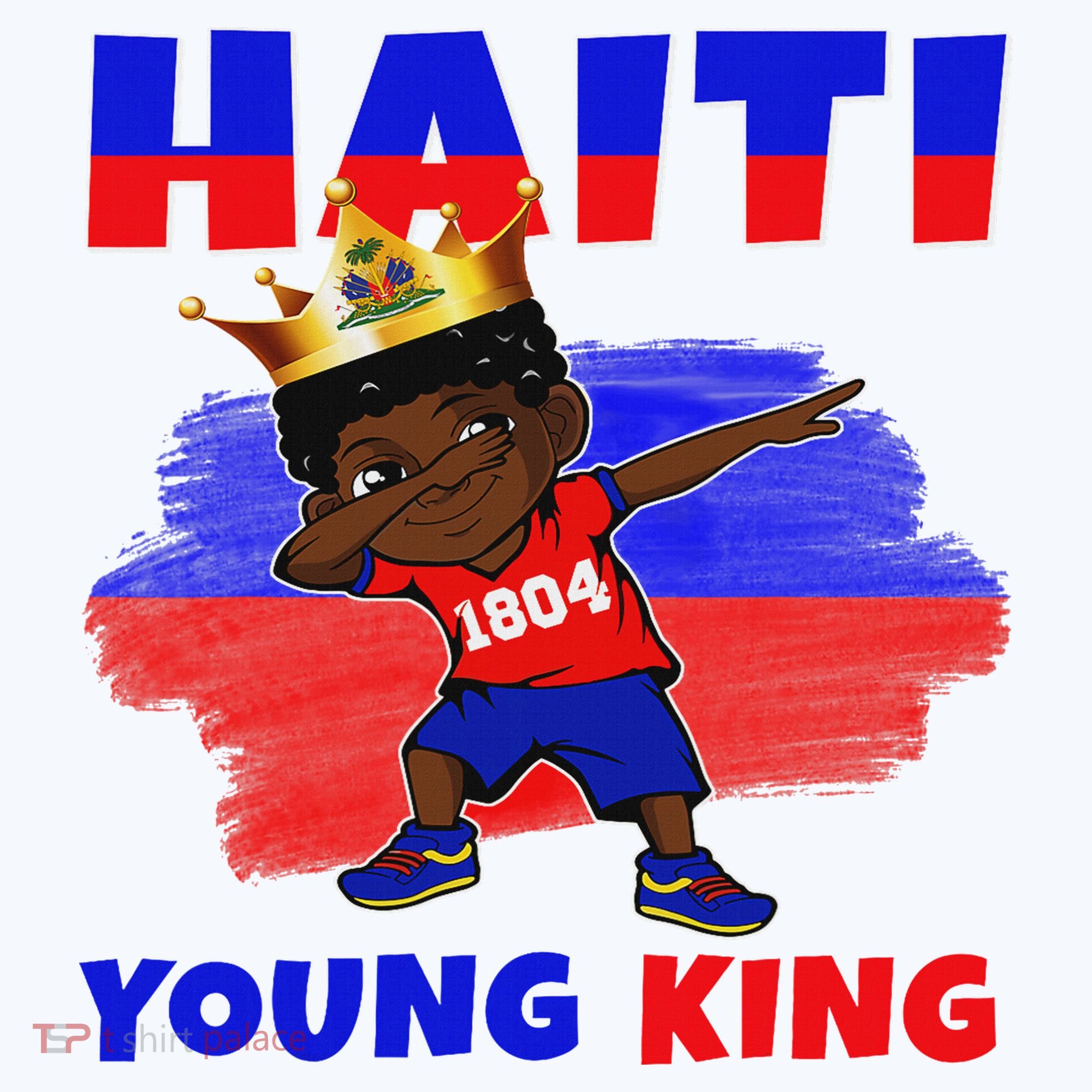 Haiti Young King Haiti Flag Melanin For Black Hat